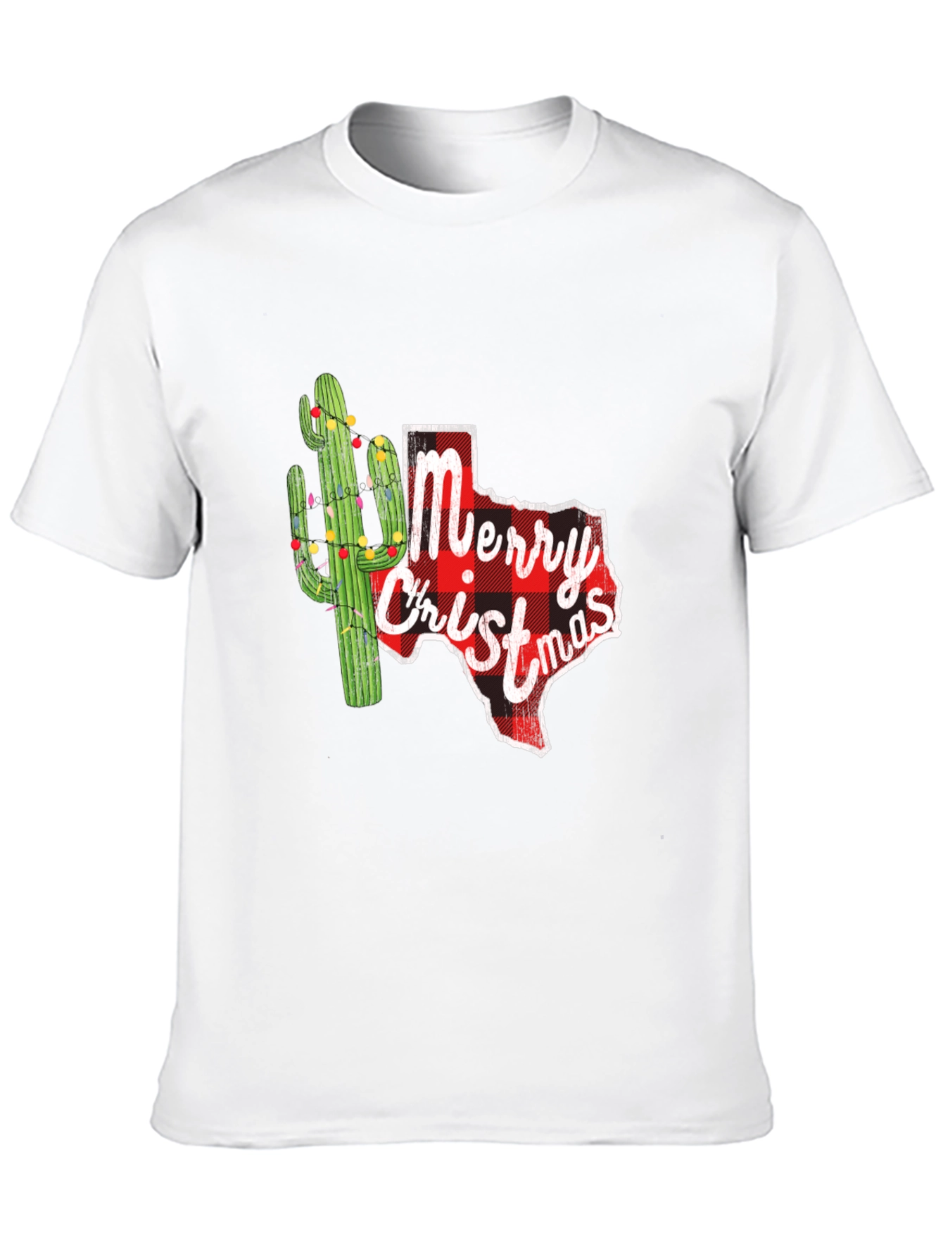 Texas Christmas Cactus Graphic Tee