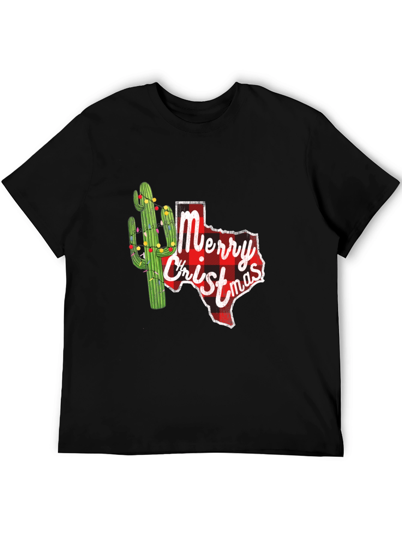 Texas Christmas Cactus Graphic Tee