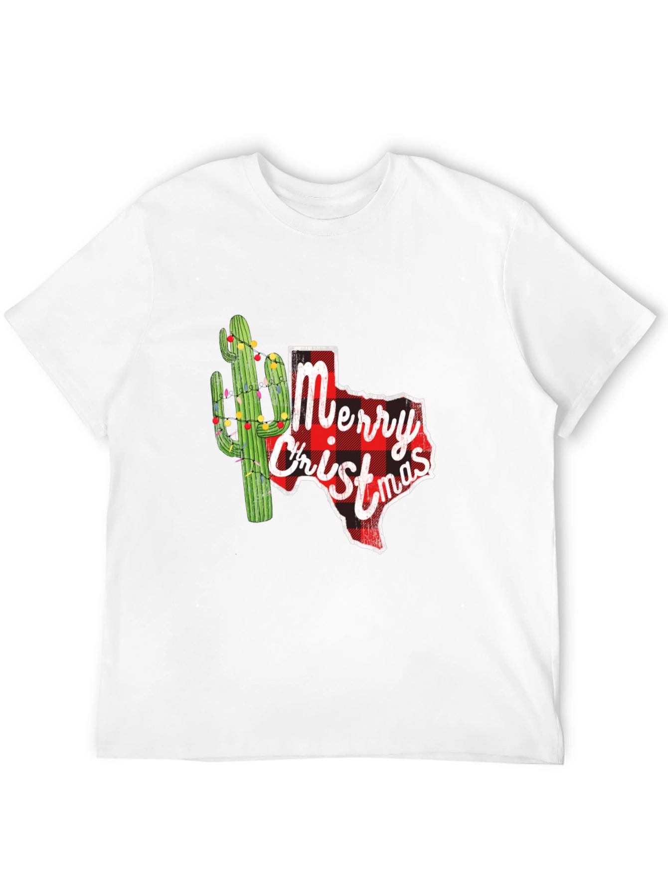 Texas Christmas Cactus Graphic Tee