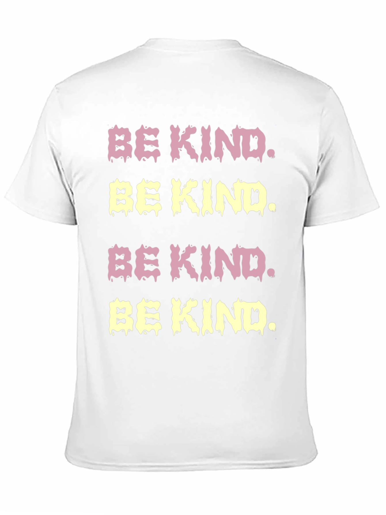 Be Kind Graphic Tee - Black Cotton Casual T-Shirt