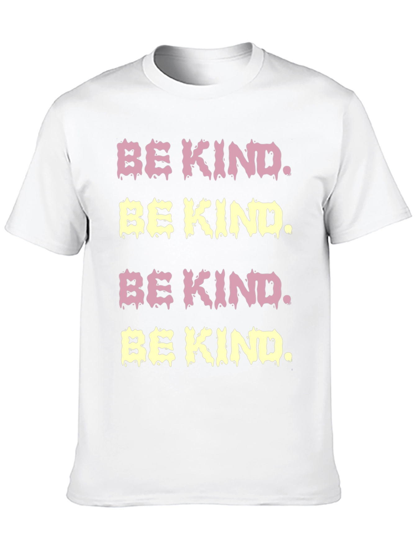 Be Kind Graphic Tee - Black Cotton Casual T-Shirt