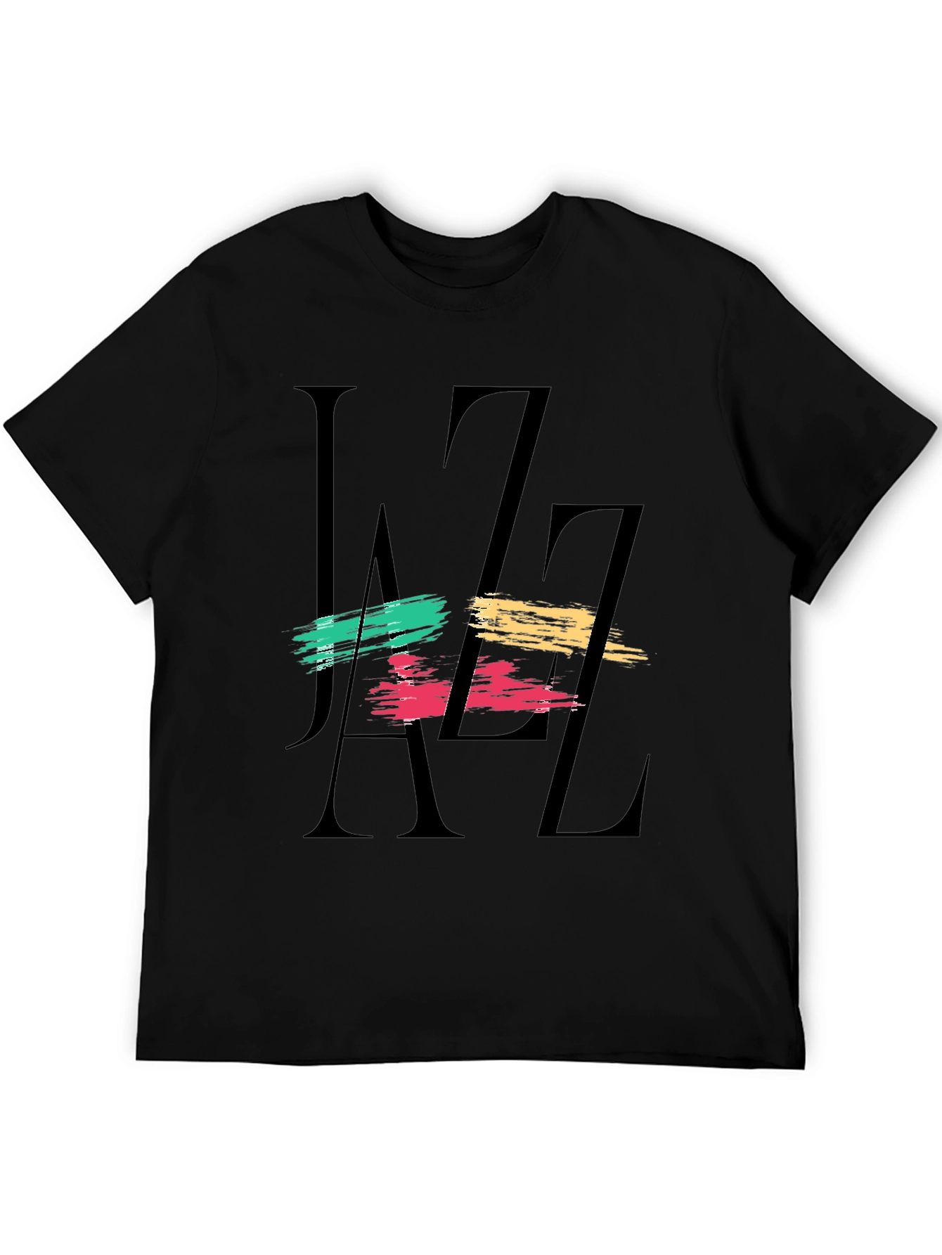 Jazz Graphic Black T-Shirt