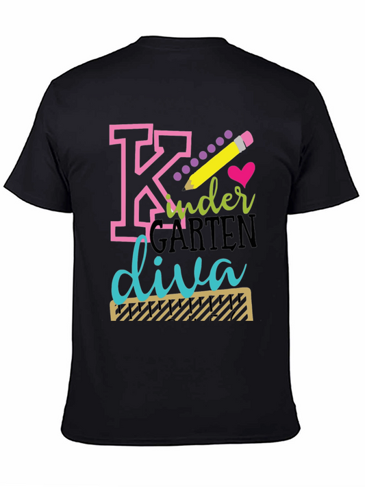 Kindergarten Diva T-Shirt - Back to School