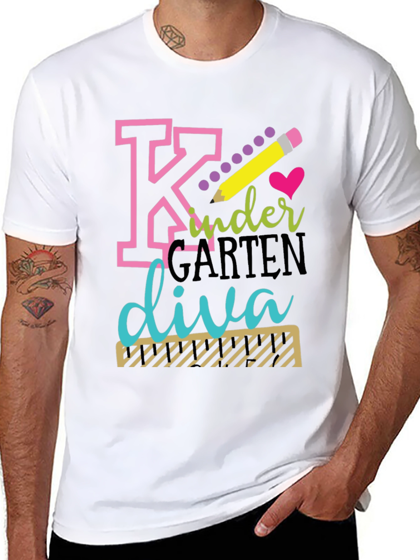 Kindergarten Diva T-Shirt - Back to School