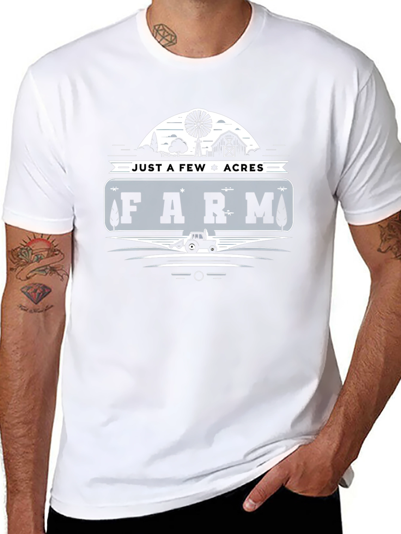 Farm Life Graphic Tee - Just A Few Acres