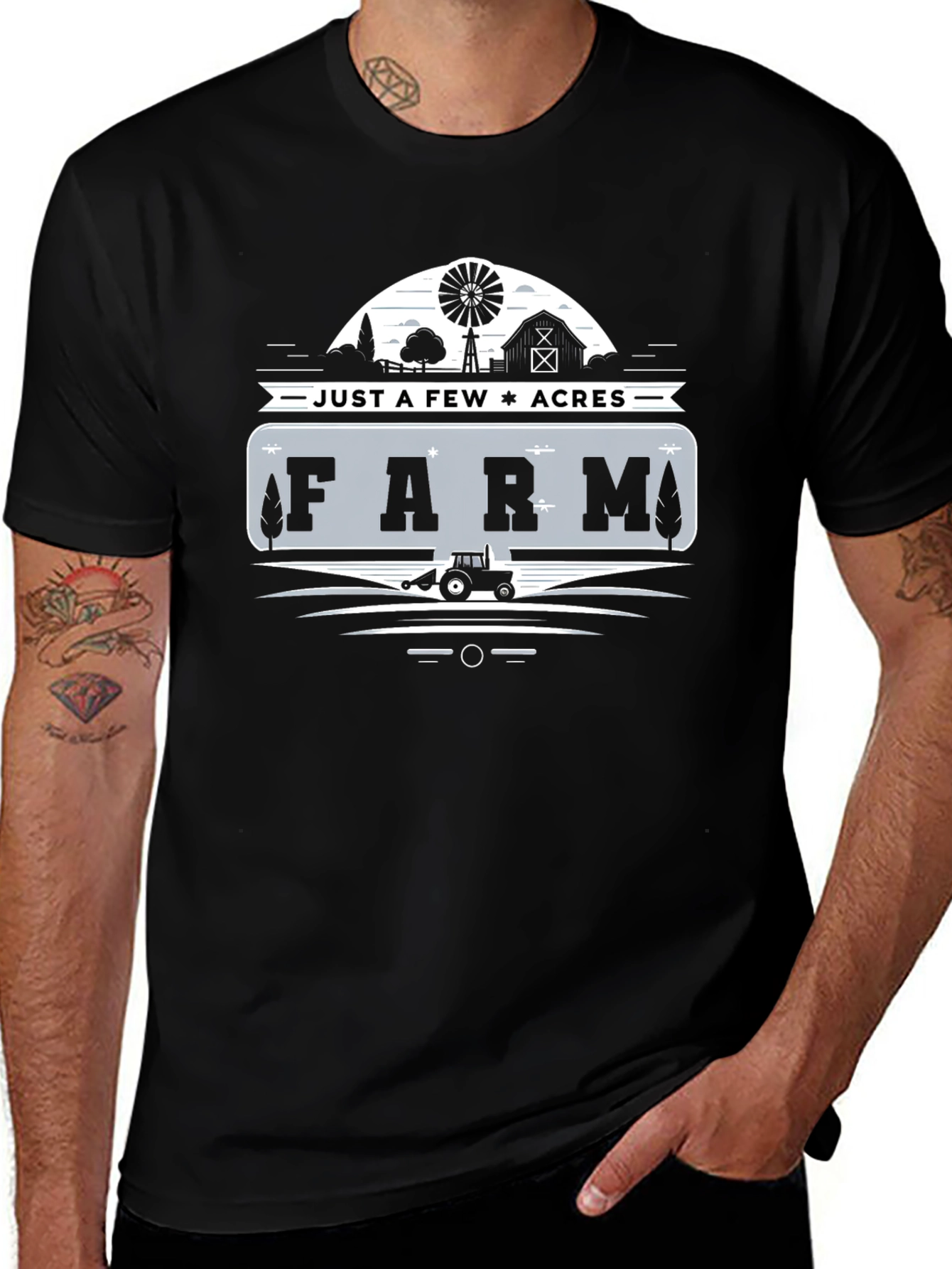Farm Life Graphic Tee - Just A Few Acres
