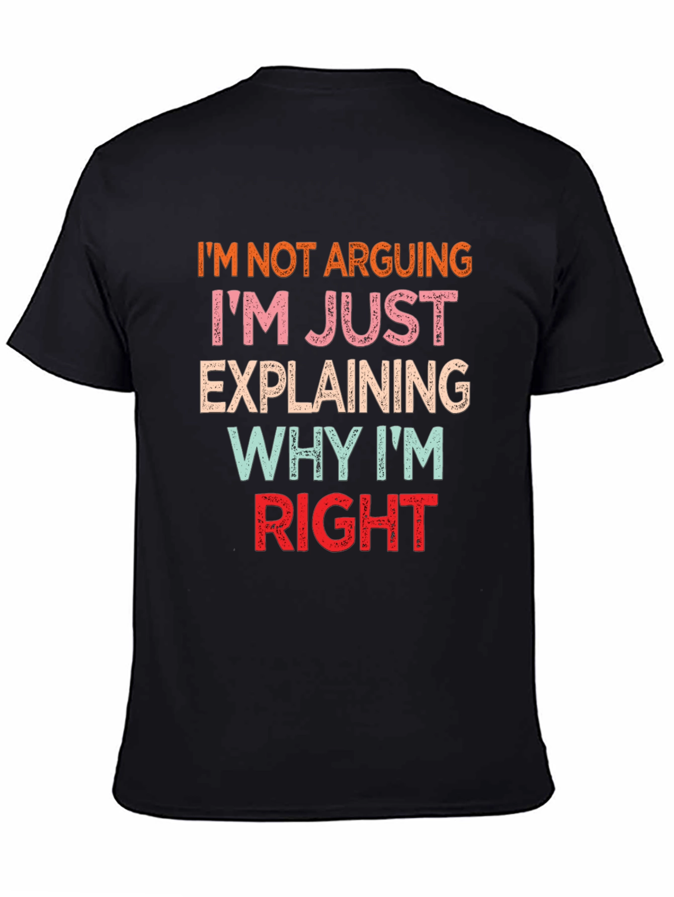 Funny Argument Explanation T-Shirt