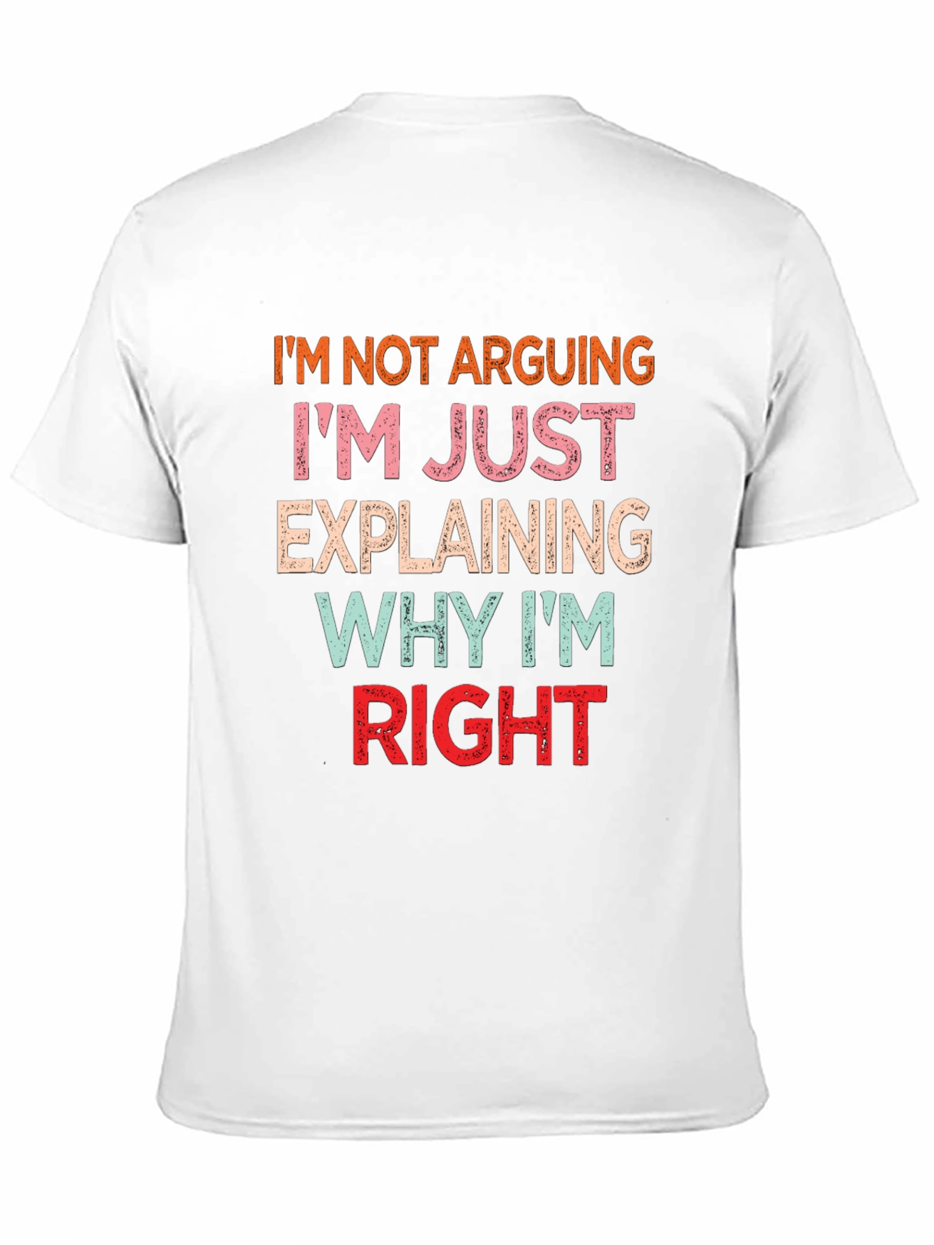 Funny Argument Explanation T-Shirt