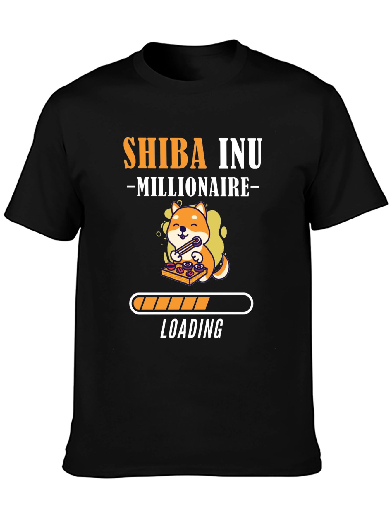 Shiba Inu Millionaire Loading T-Shirt