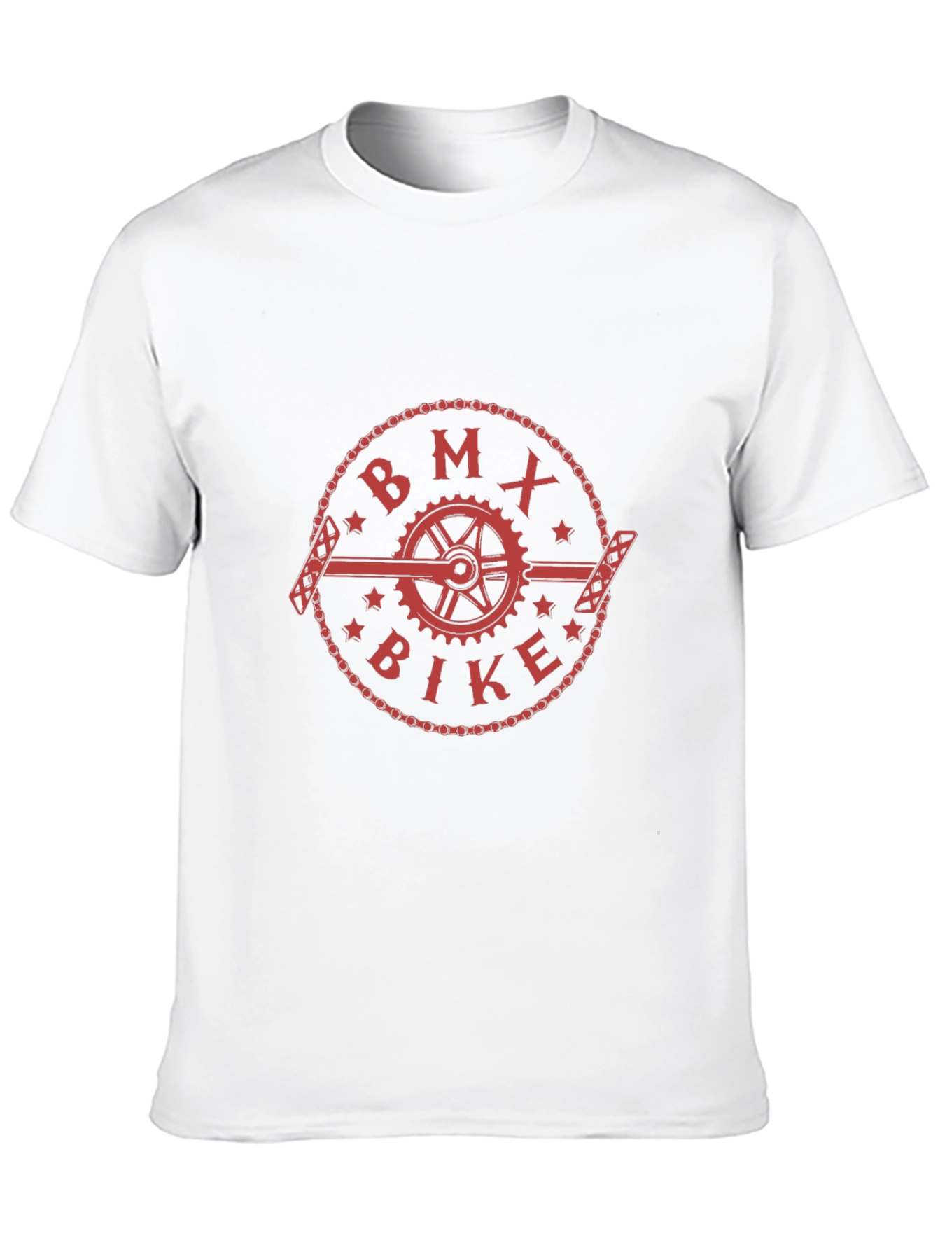 BMX Bike Graphic Tee - Black