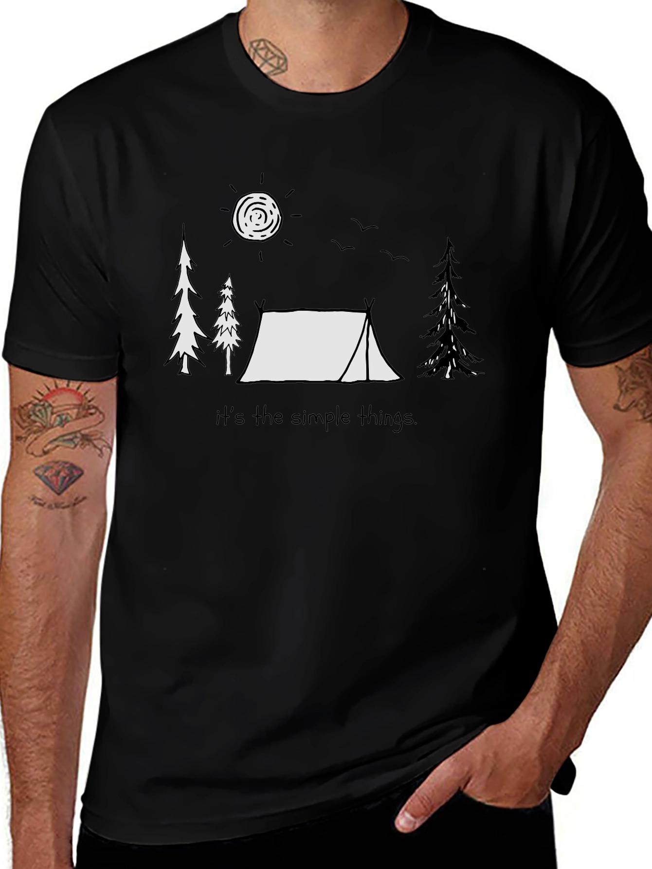 Simple Things Camping Graphic T-Shirt