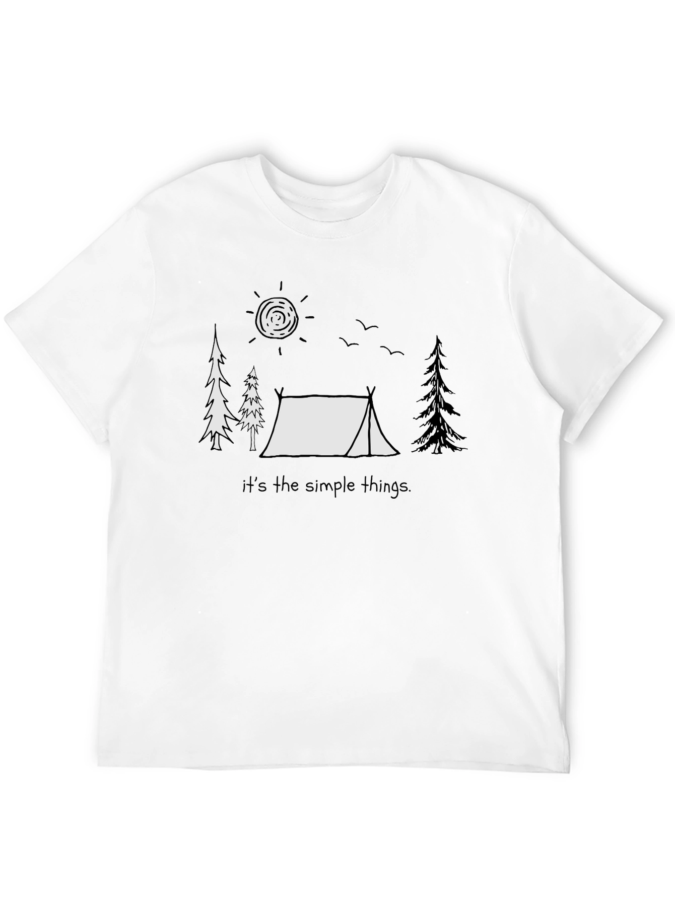 Simple Things Camping Graphic T-Shirt