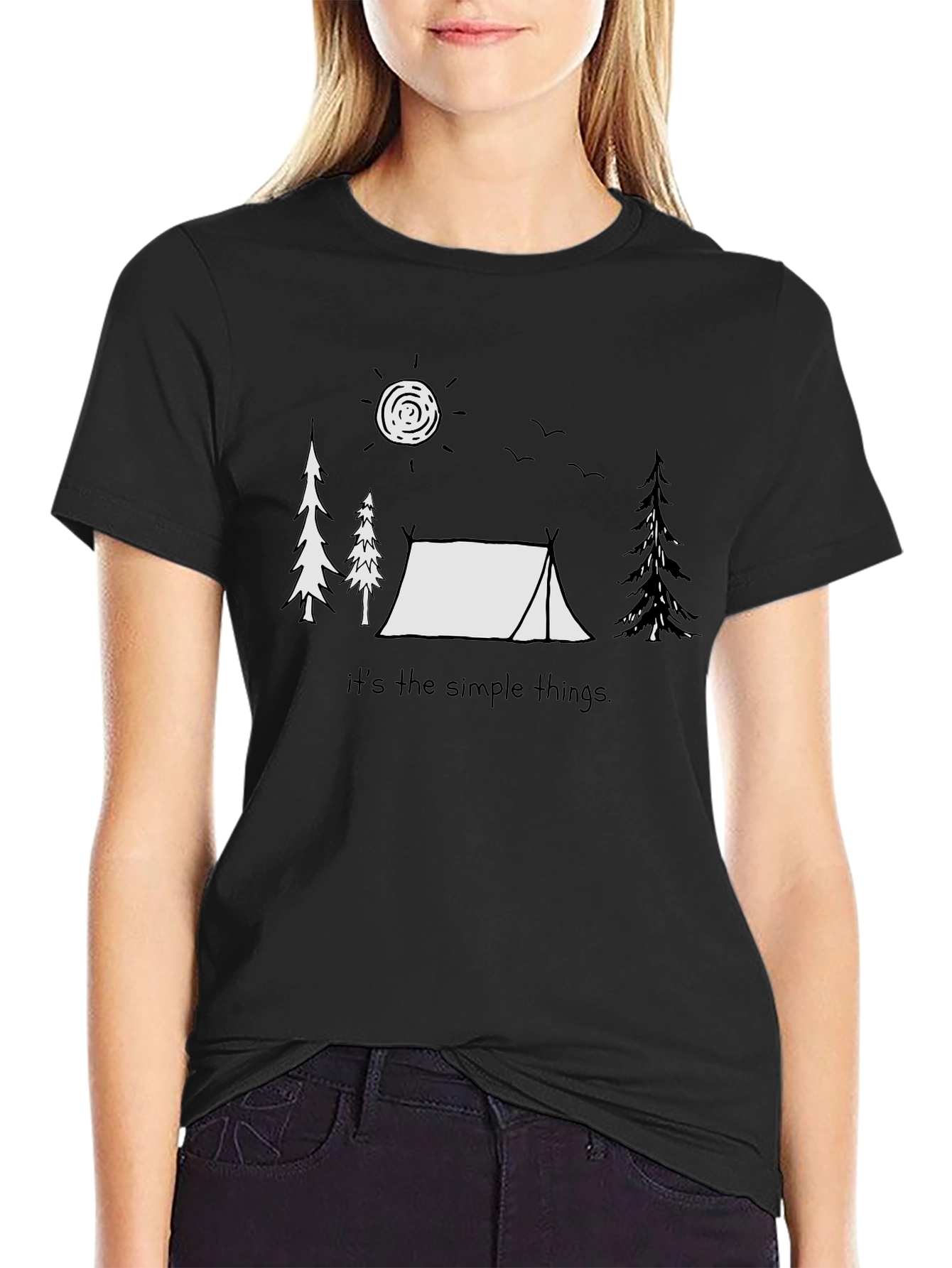 Simple Things Camping Graphic T-Shirt