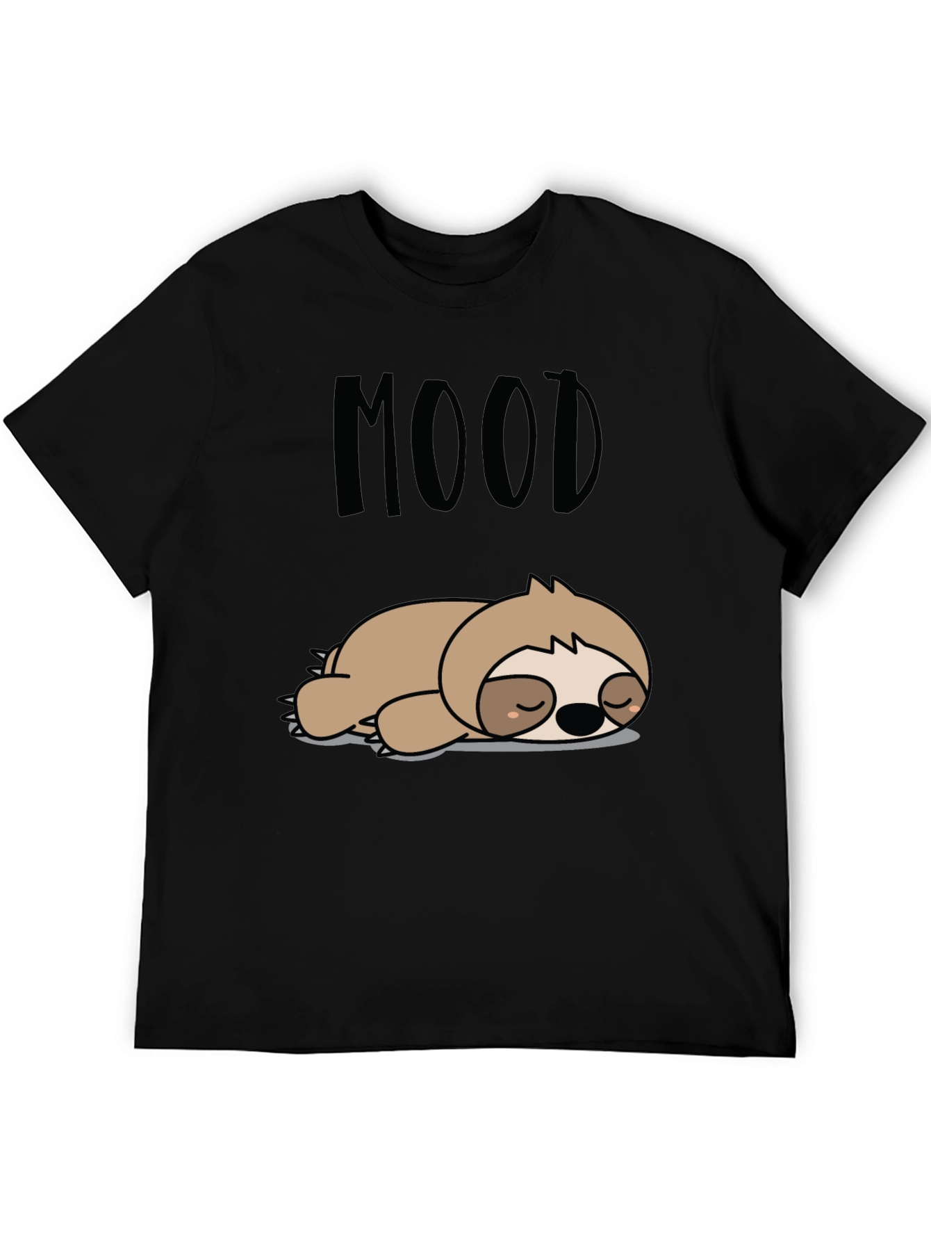 Mood Sloth Graphic T-Shirt - Relaxed Fit