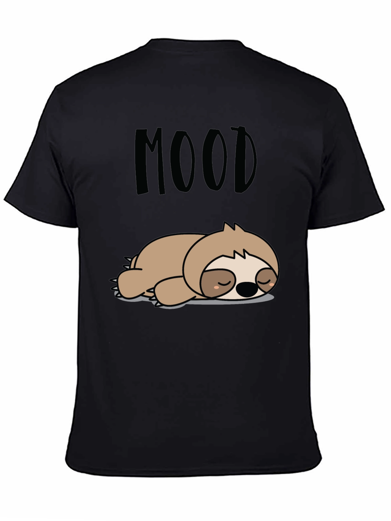 Mood Sloth Graphic T-Shirt - Relaxed Fit