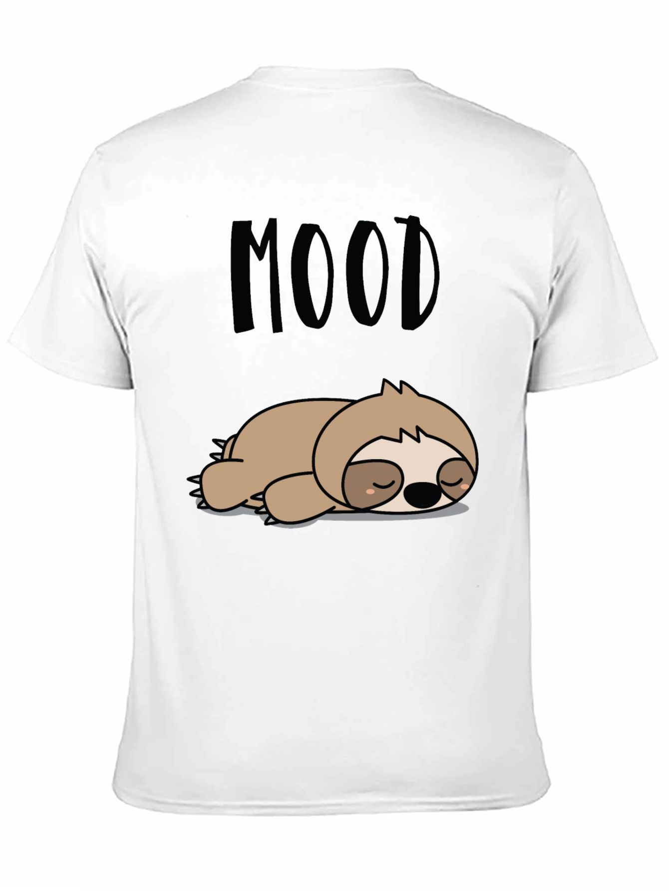 Mood Sloth Graphic T-Shirt - Relaxed Fit