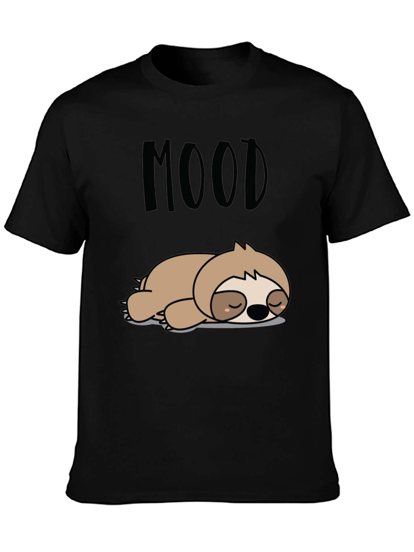 Mood Sloth Graphic T-Shirt - Relaxed Fit