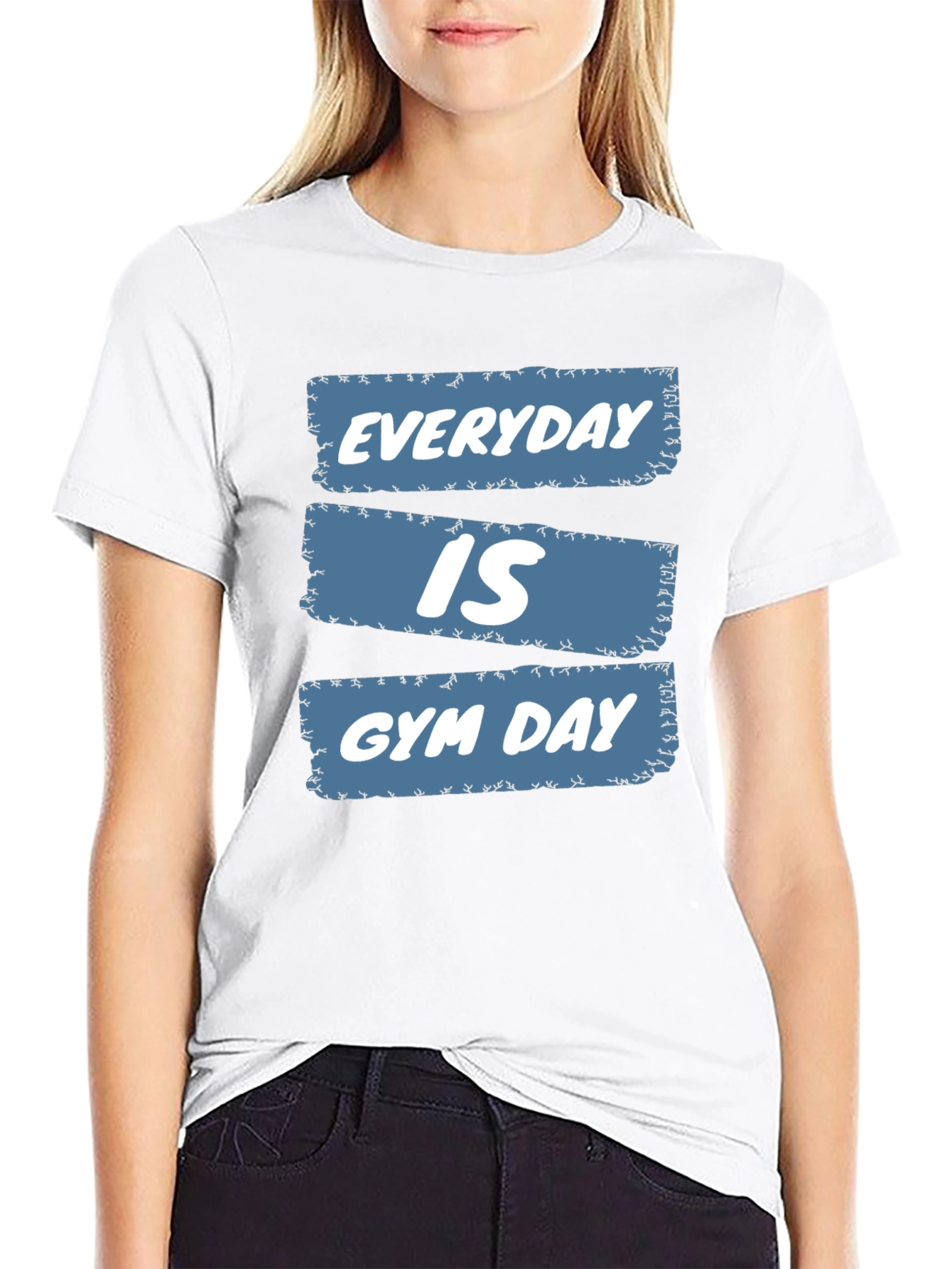 Everyday is Gym Day Black T-Shirt