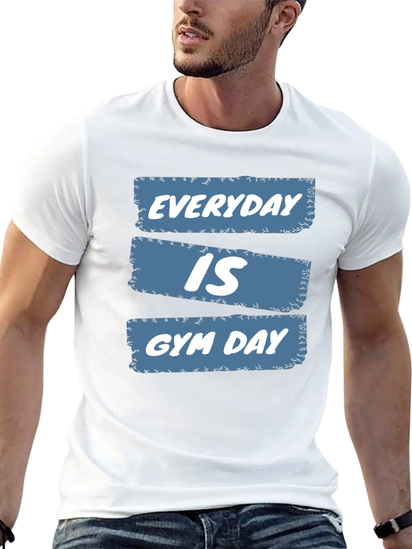 Everyday is Gym Day Black T-Shirt
