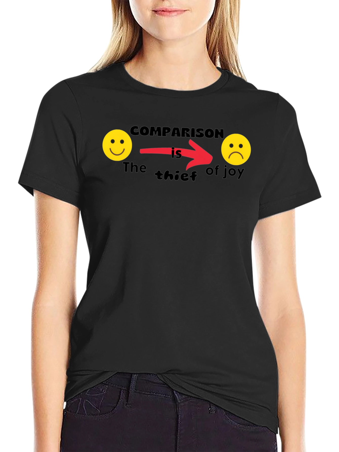 Comparison Is The Thief Of Joy T-Shirt