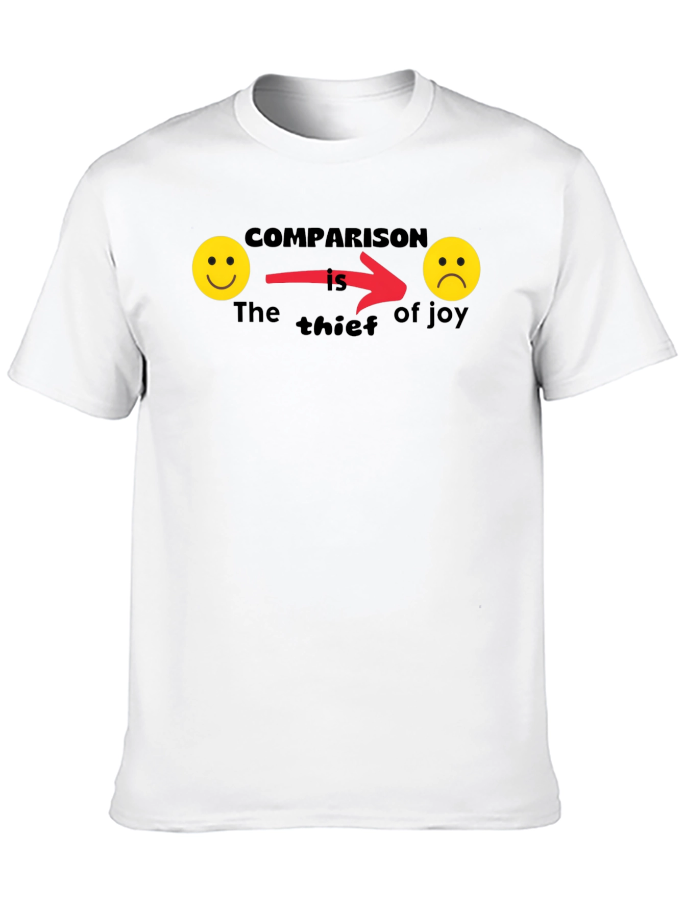 Comparison Is The Thief Of Joy T-Shirt