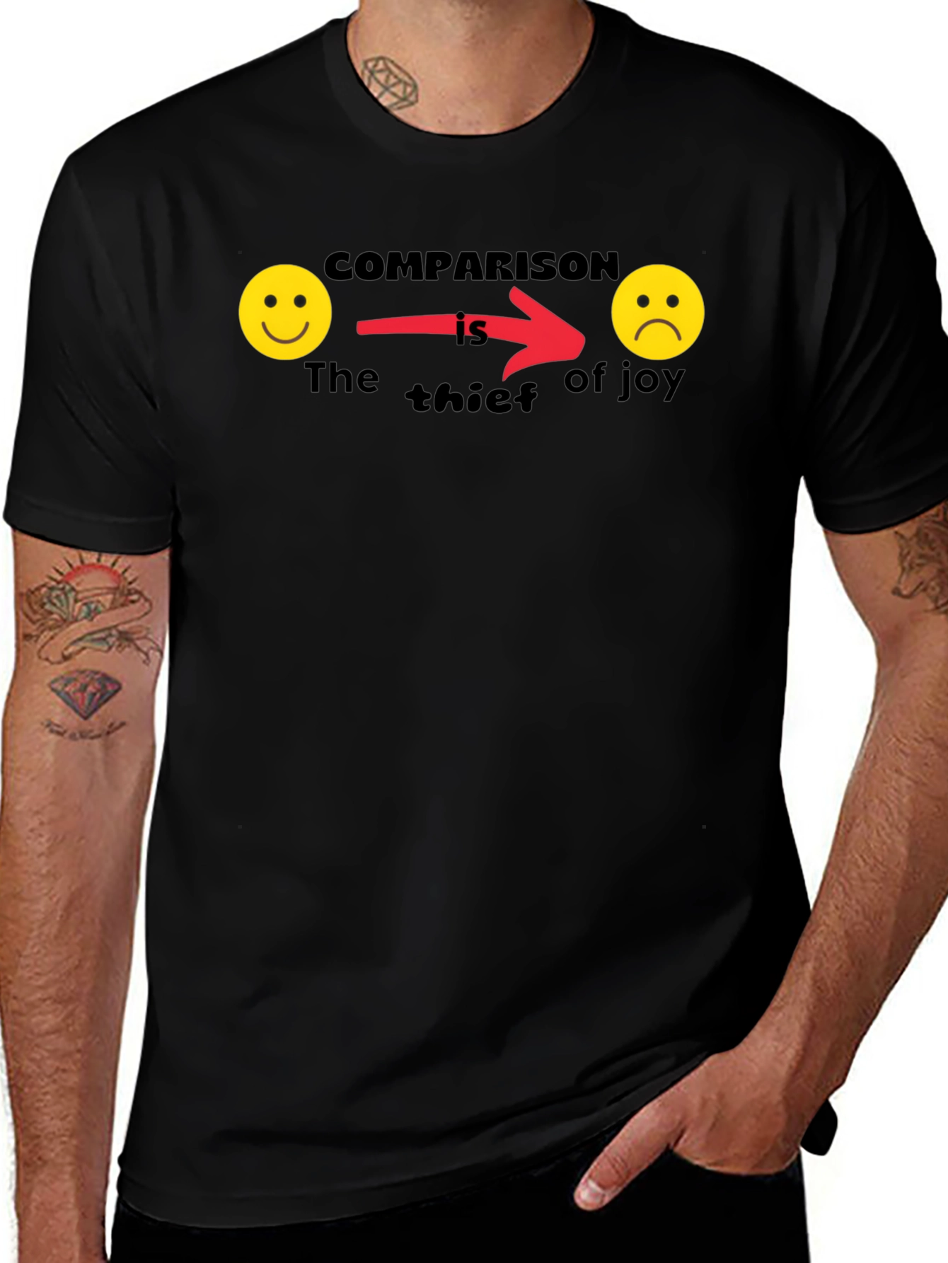 Comparison Is The Thief Of Joy T-Shirt