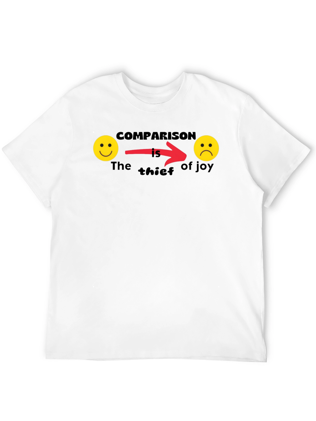 Comparison Is The Thief Of Joy T-Shirt