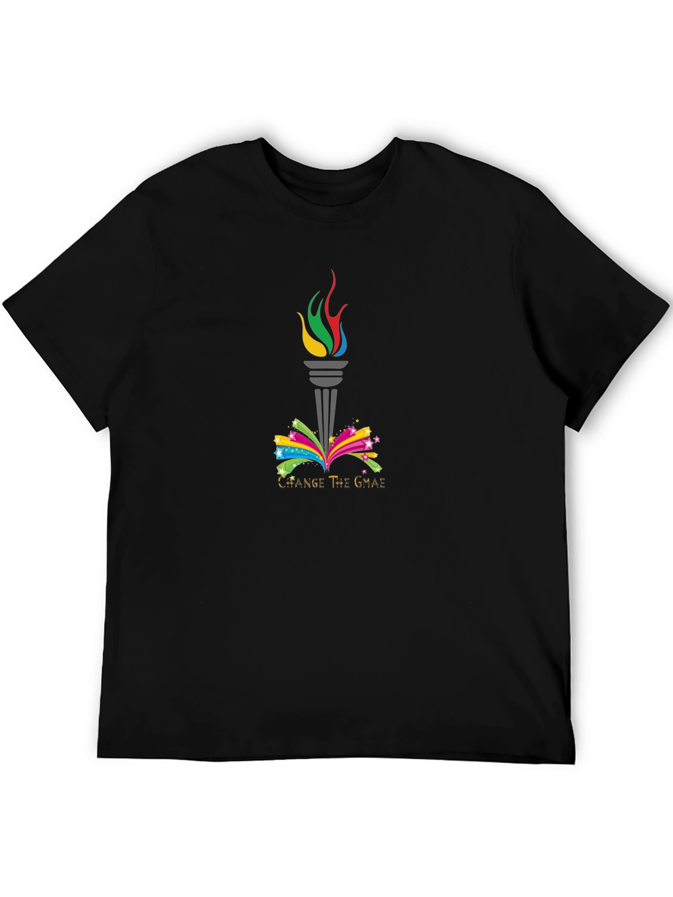 Change The GMAE Graphic Tee - Black Unisex T-Shirt