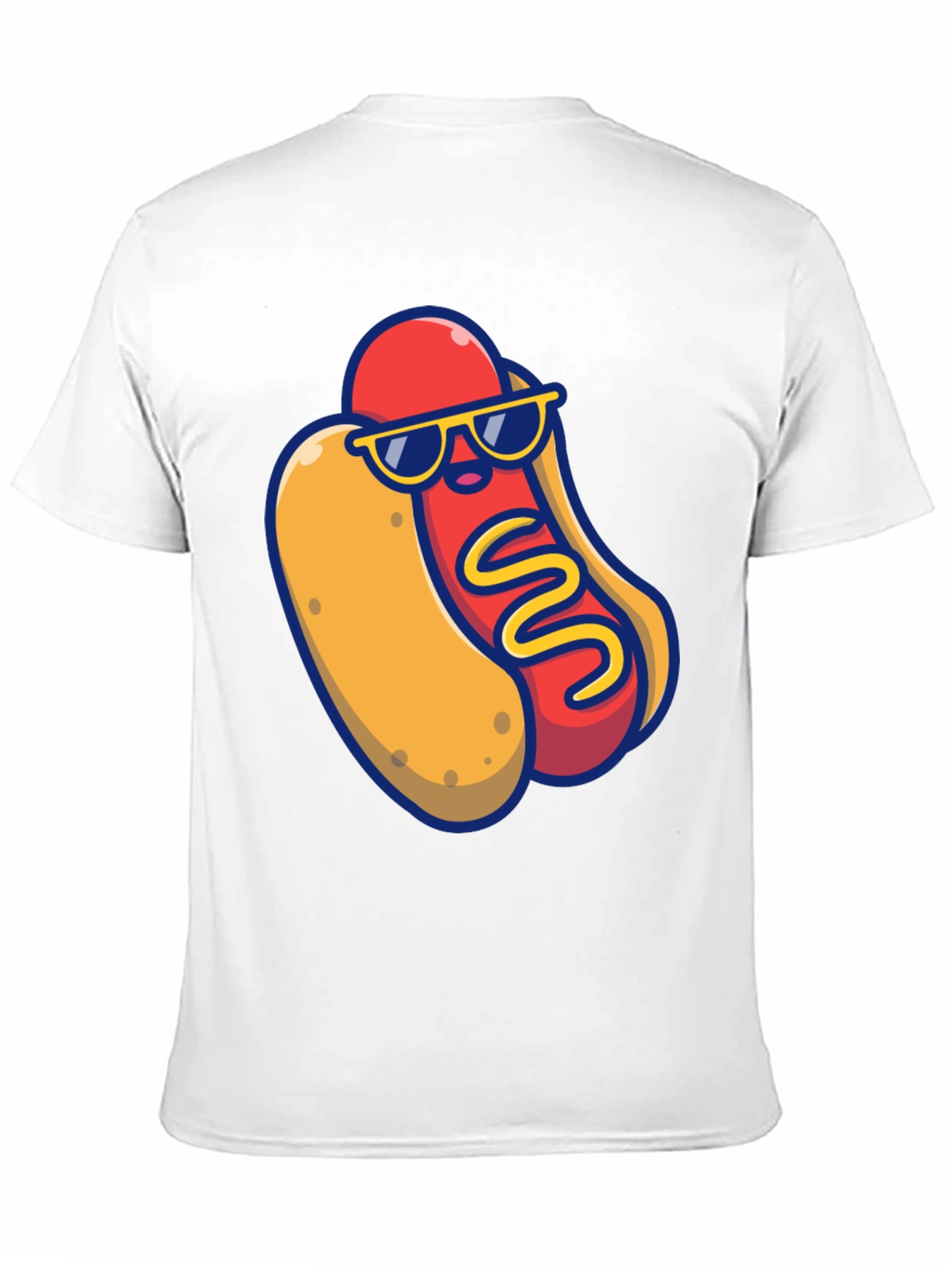 Cool Hotdog Graphic T-Shirt