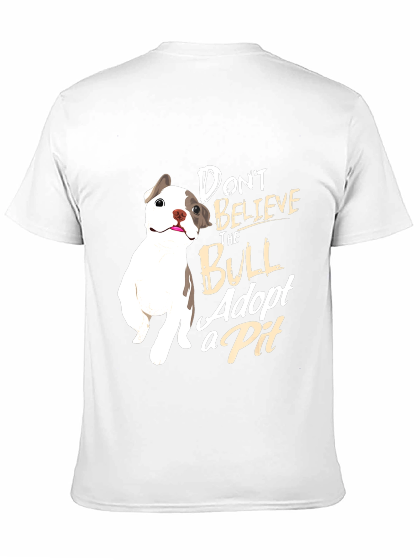 Adopt A Pit Bull Graphic Tee