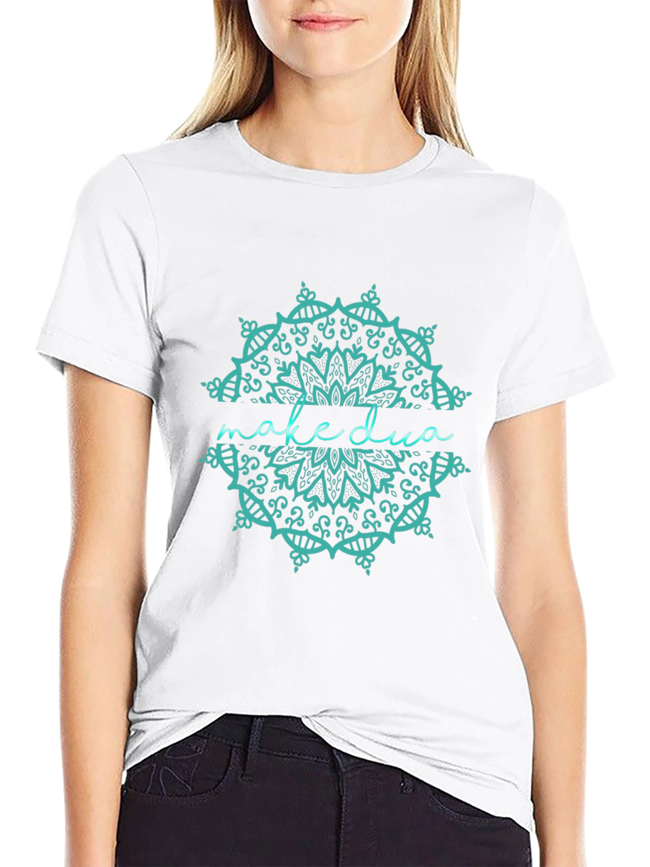 Make Dua Mandala T-Shirt - Islamic Gift