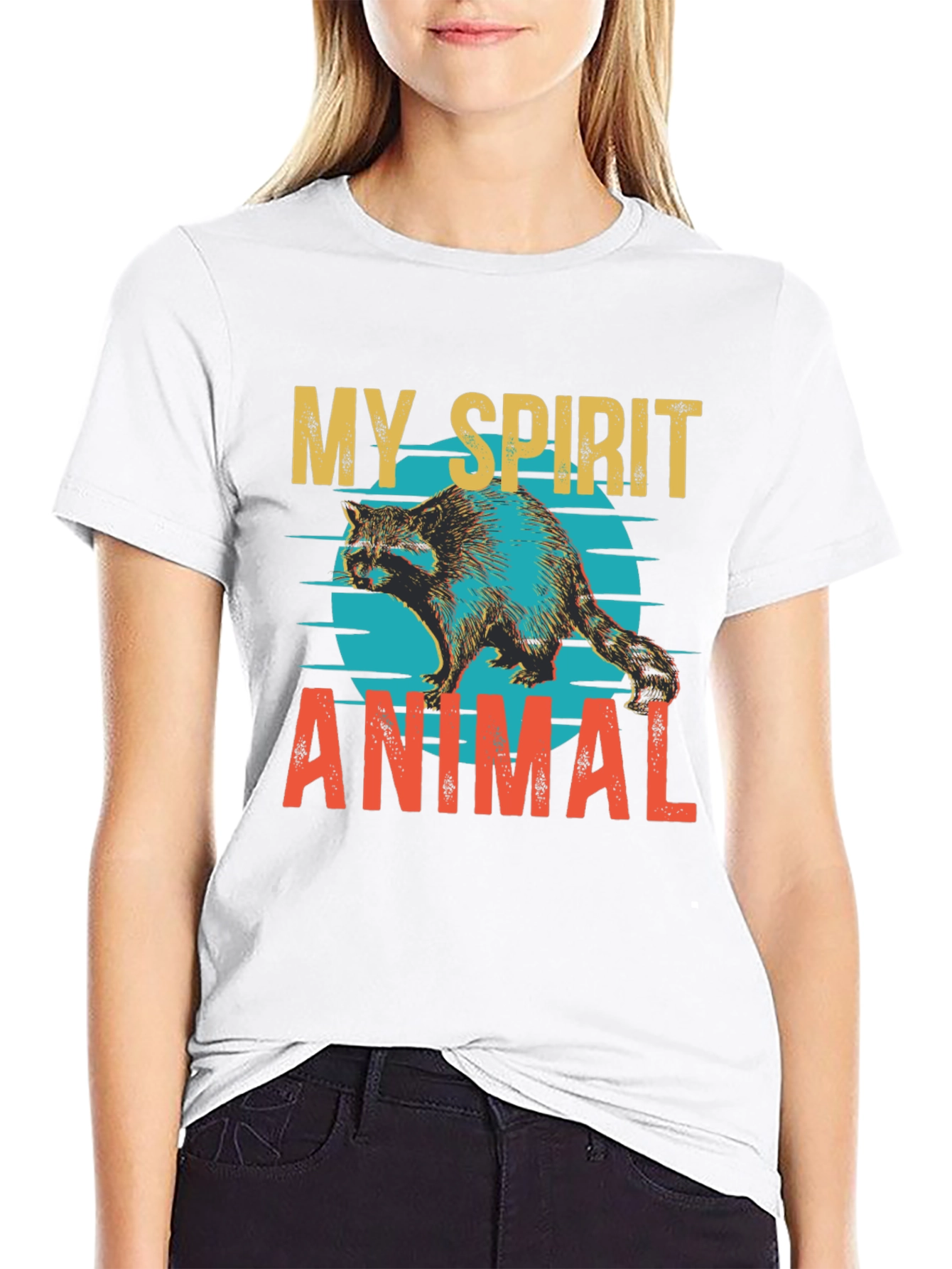 My Spirit Animal Raccoon T-Shirt