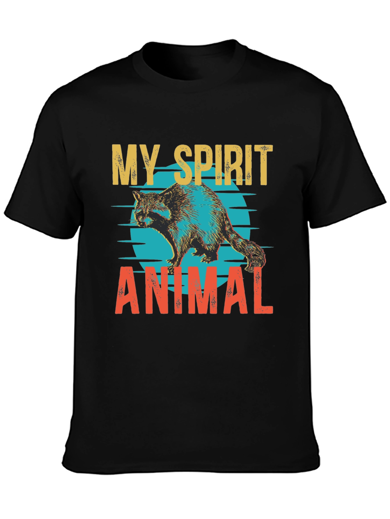 My Spirit Animal Raccoon T-Shirt