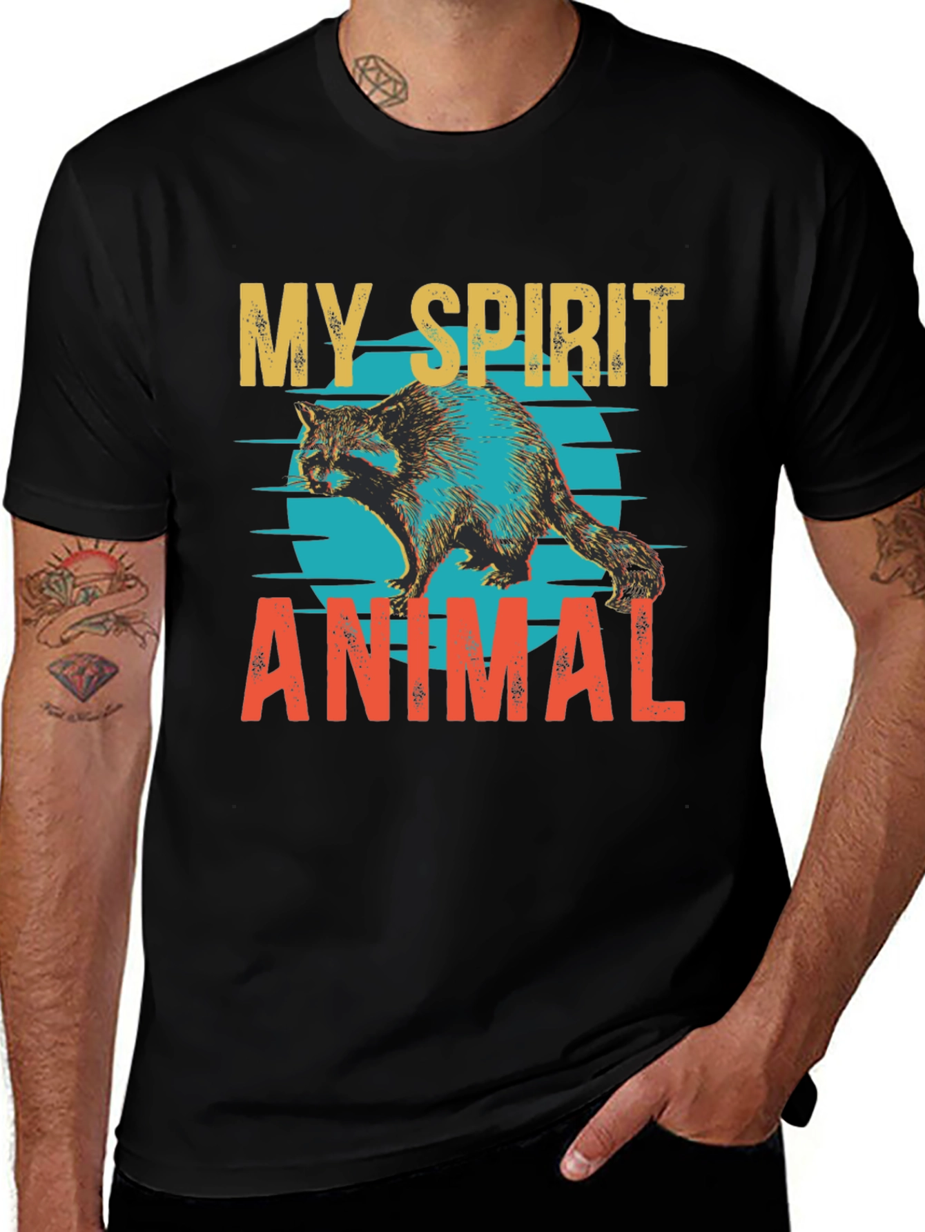 My Spirit Animal Raccoon T-Shirt