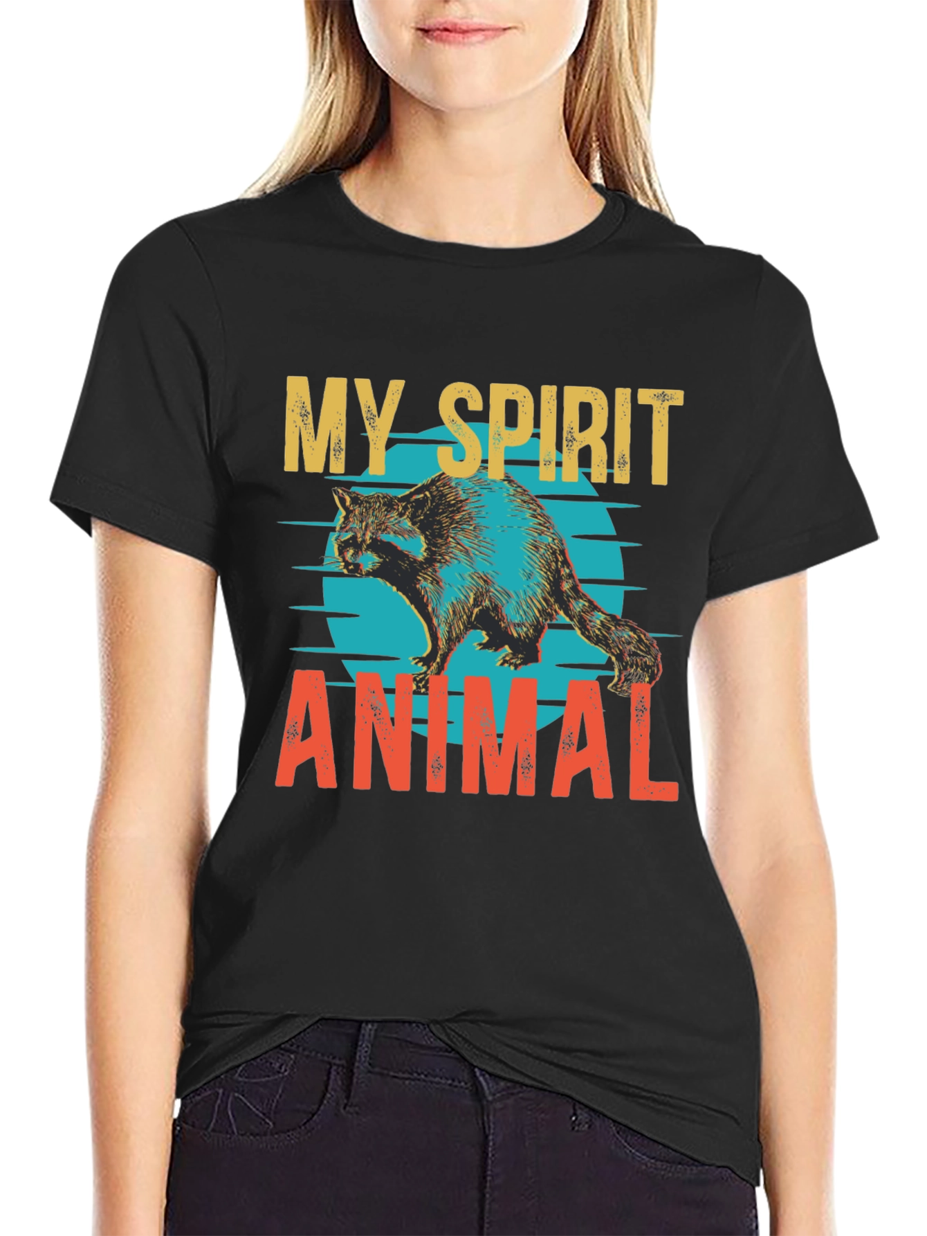 My Spirit Animal Raccoon T-Shirt