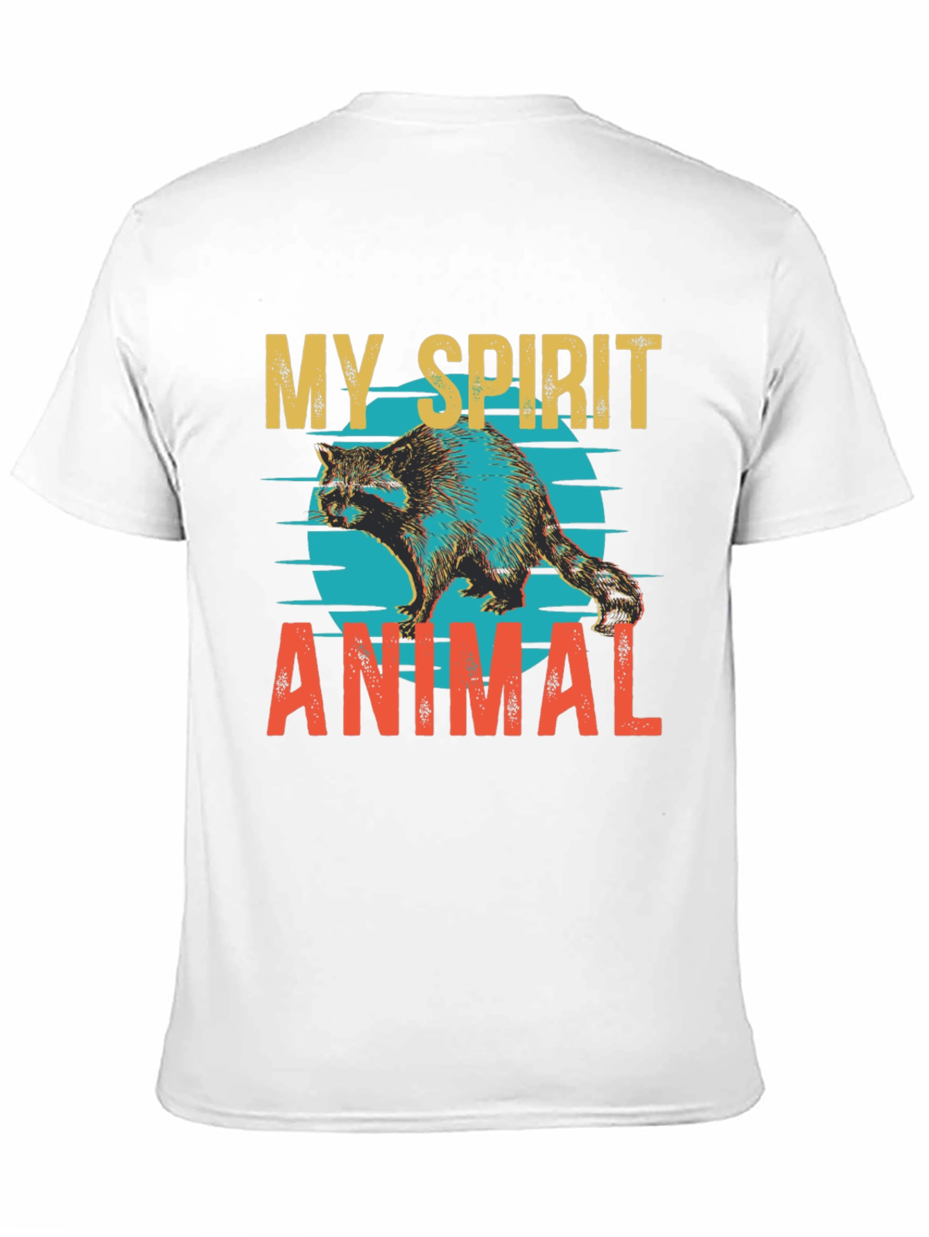My Spirit Animal Raccoon T-Shirt