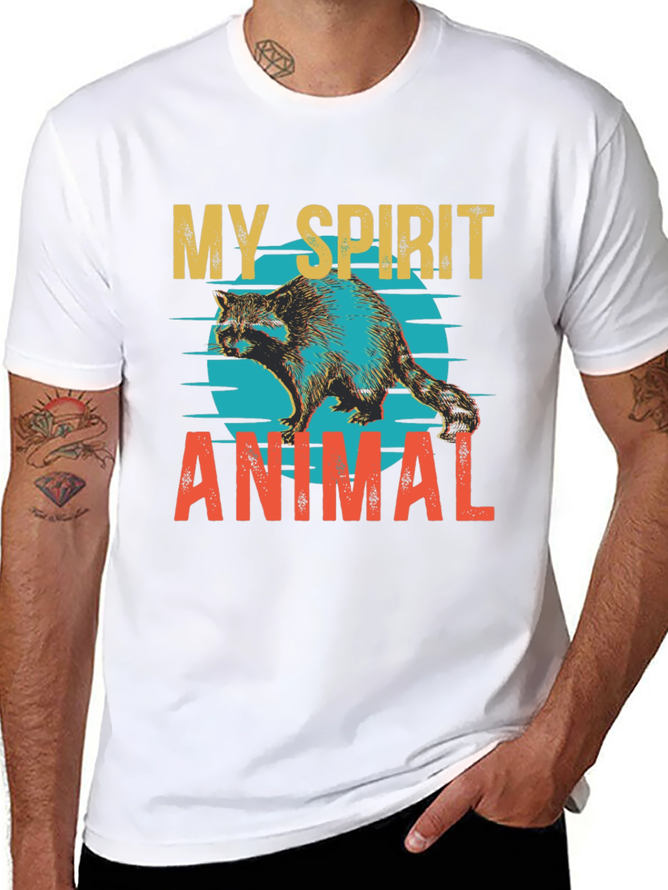 My Spirit Animal Raccoon T-Shirt
