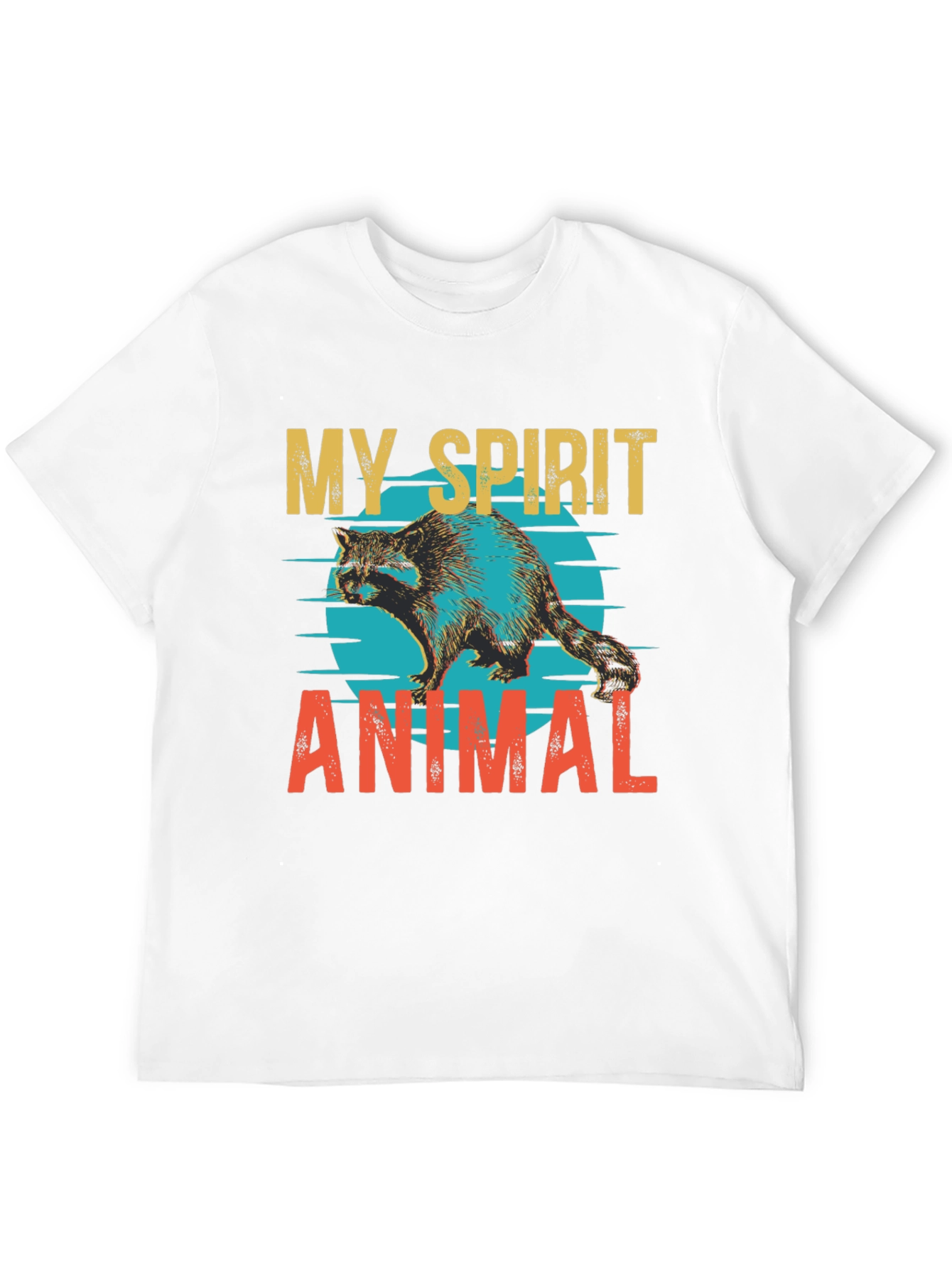 My Spirit Animal Raccoon T-Shirt