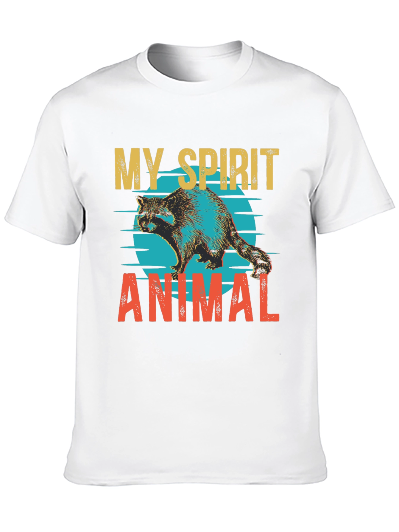 My Spirit Animal Raccoon T-Shirt