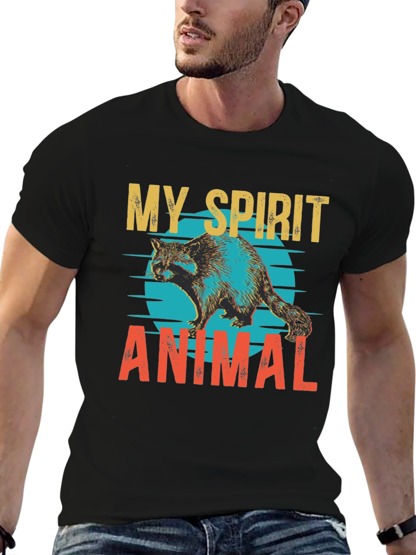 My Spirit Animal Raccoon T-Shirt