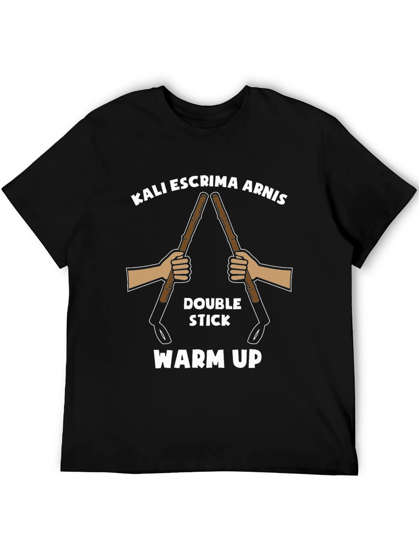 Kali Escrima Arnis Double Stick Martial Arts T-Shirt