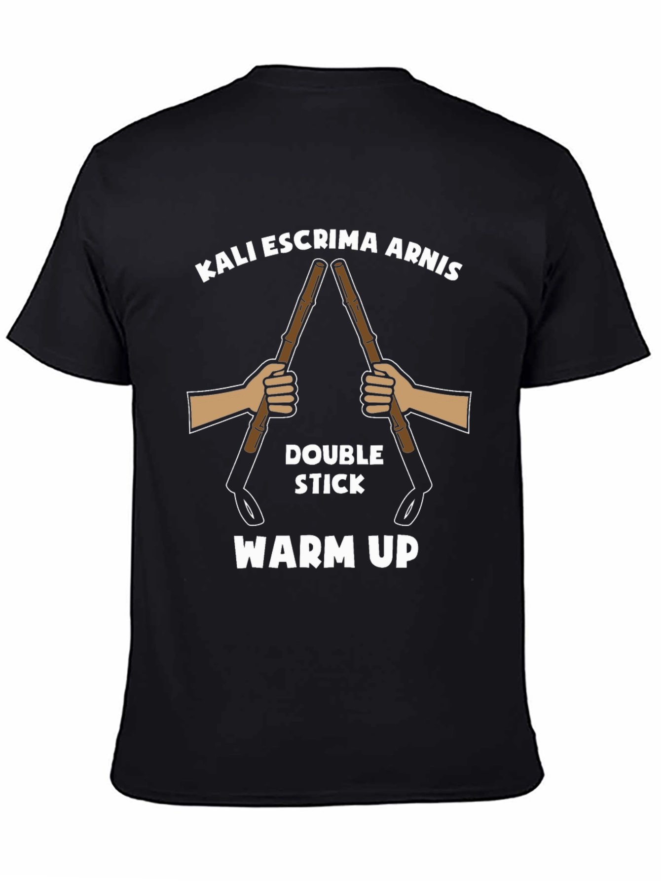 Kali Escrima Arnis Double Stick Martial Arts T-Shirt