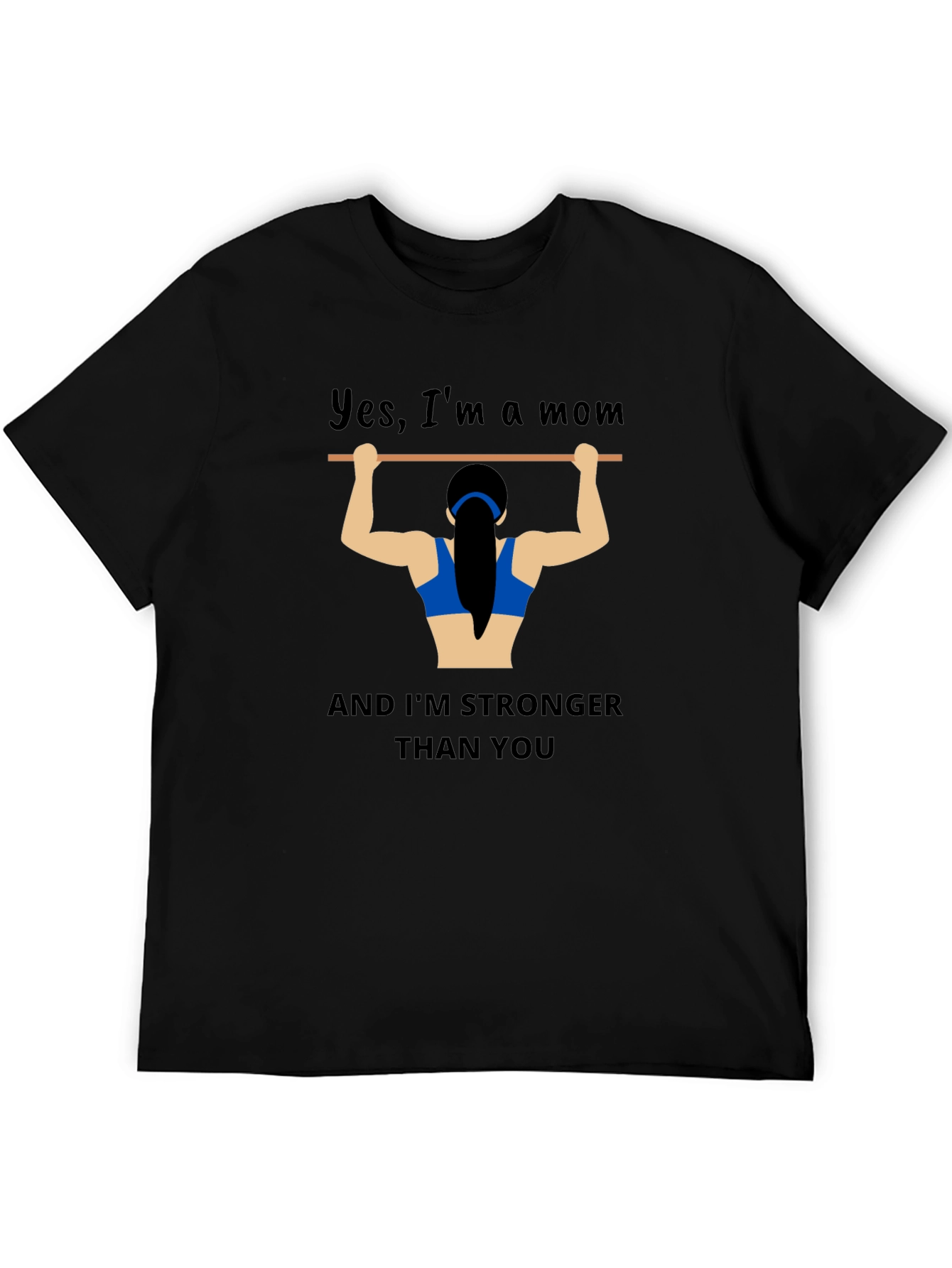 Strong Mom Graphic T-Shirt