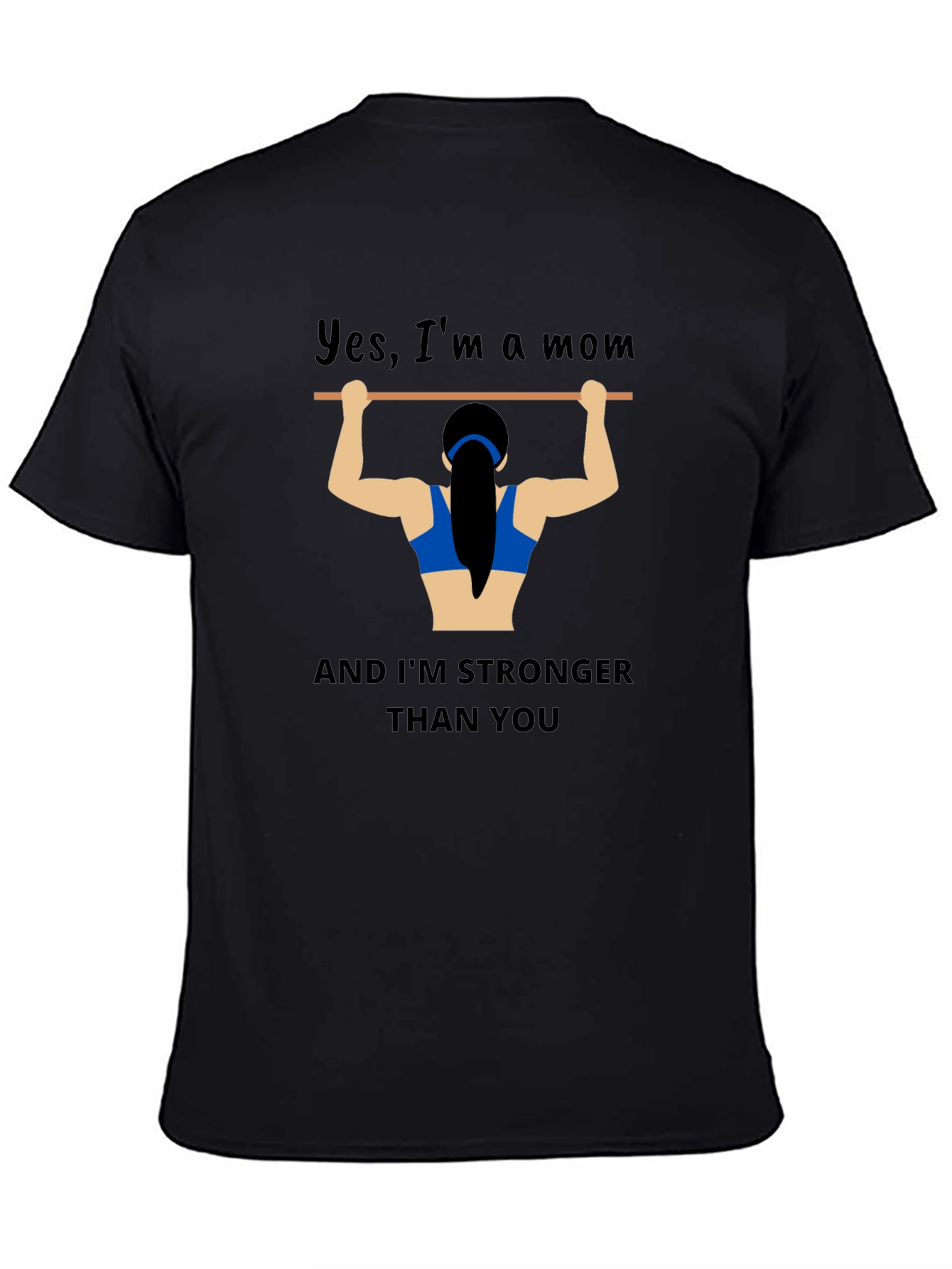 Strong Mom Graphic T-Shirt