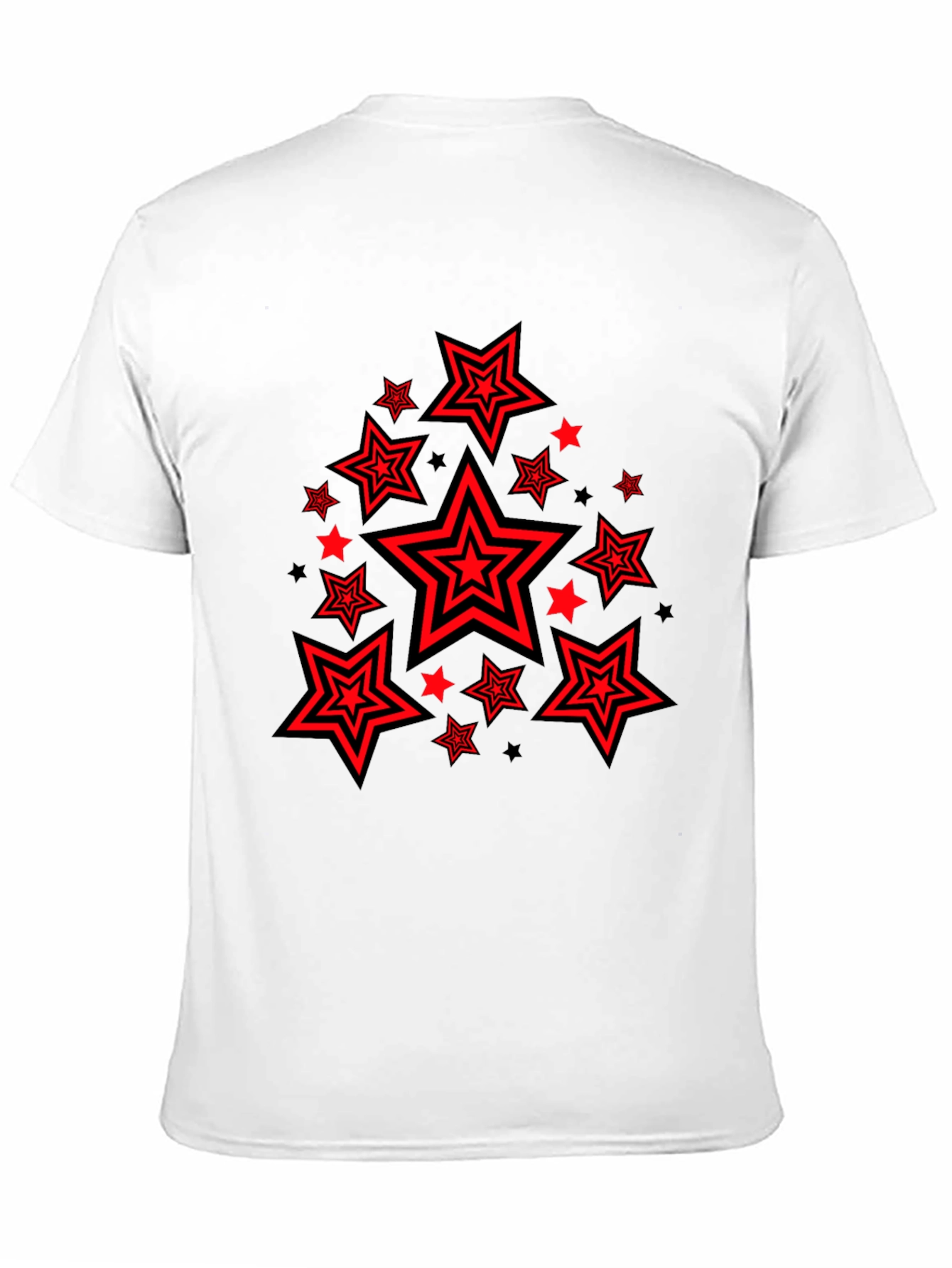 Star Graphic Black T-Shirt - Casual Style