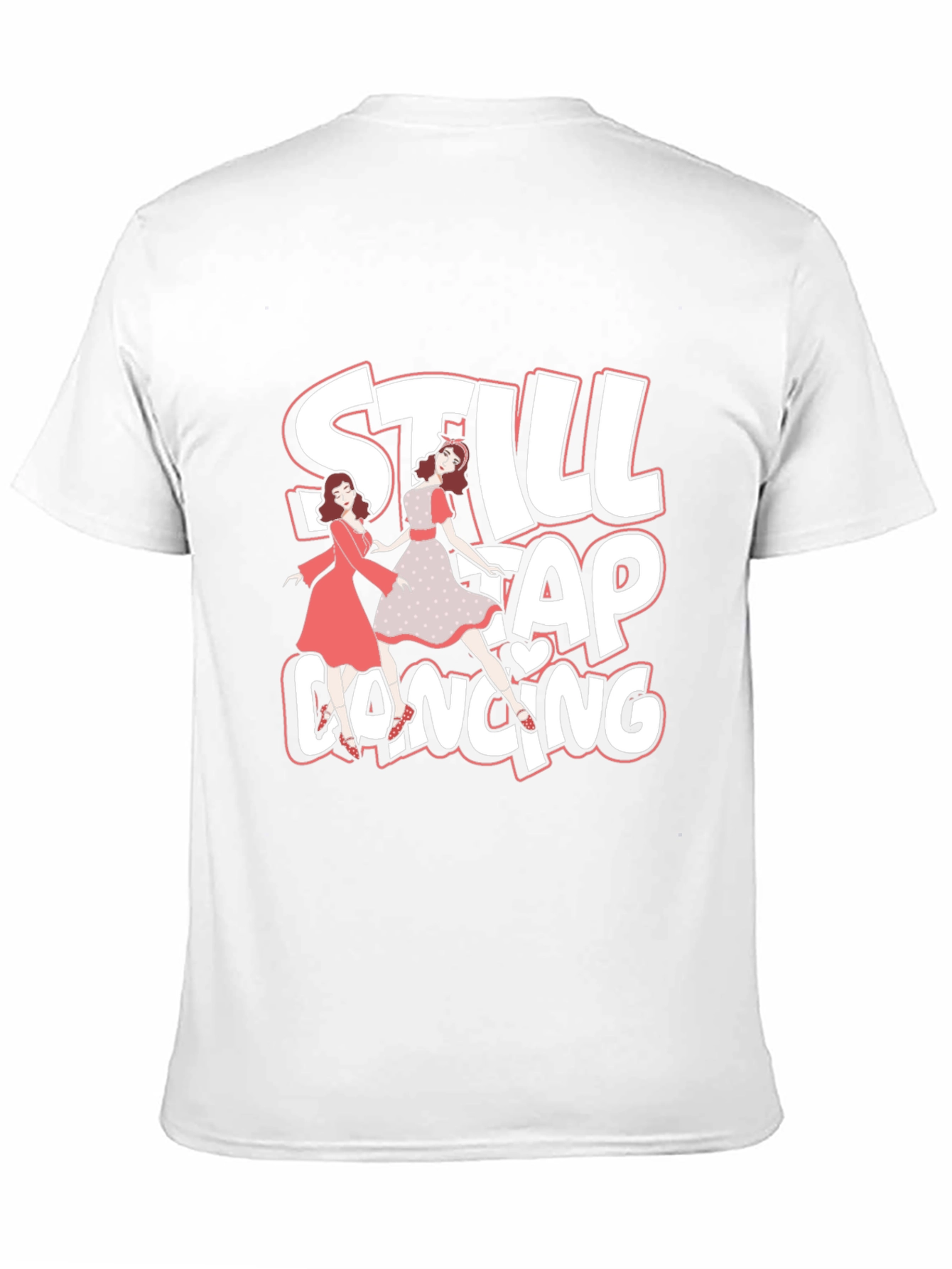 Still Tap Dancing Graphic Tee - Black Cotton T-Shirt