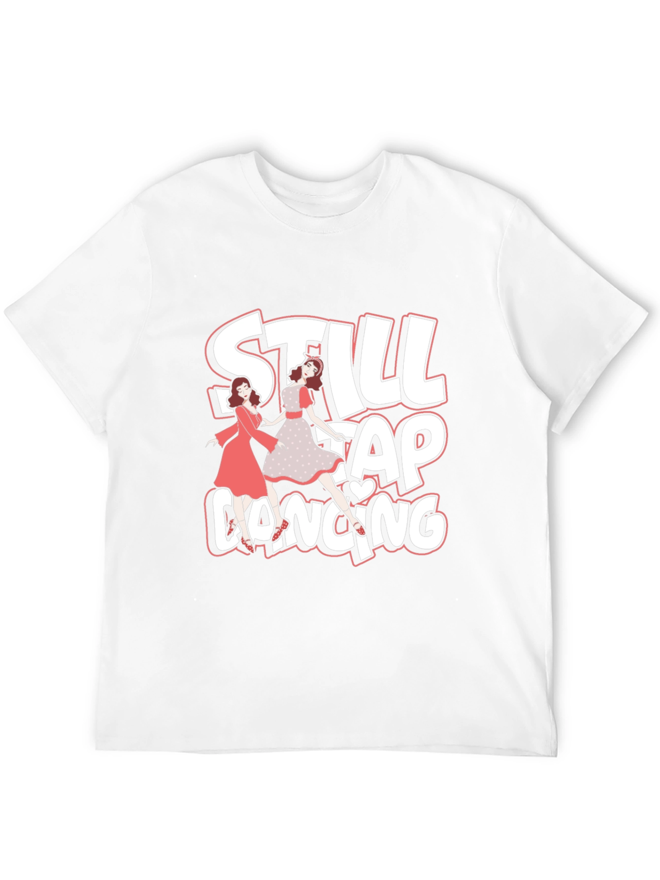 Still Tap Dancing Graphic Tee - Black Cotton T-Shirt