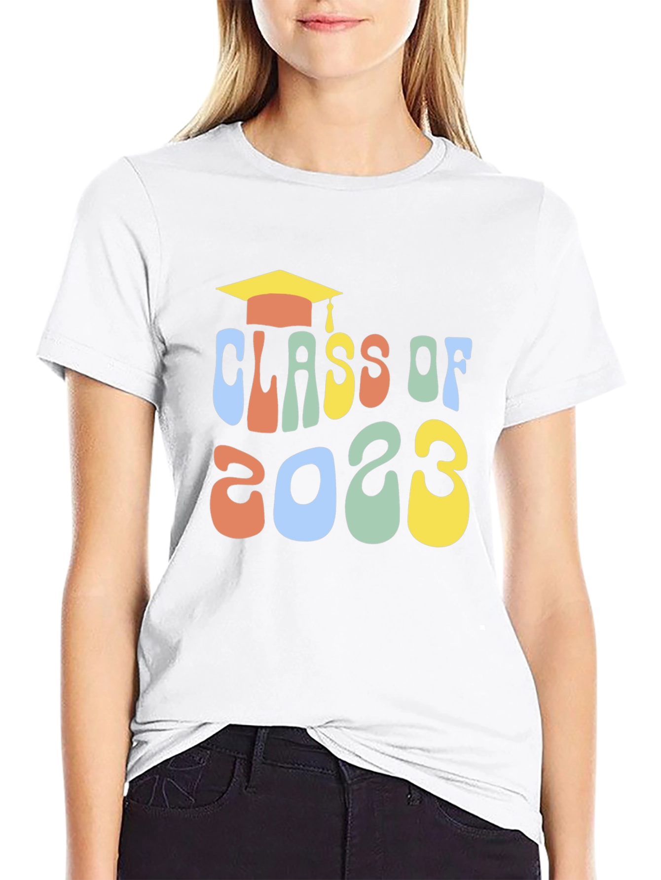 Class of 2023 Retro Graduation T-Shirt