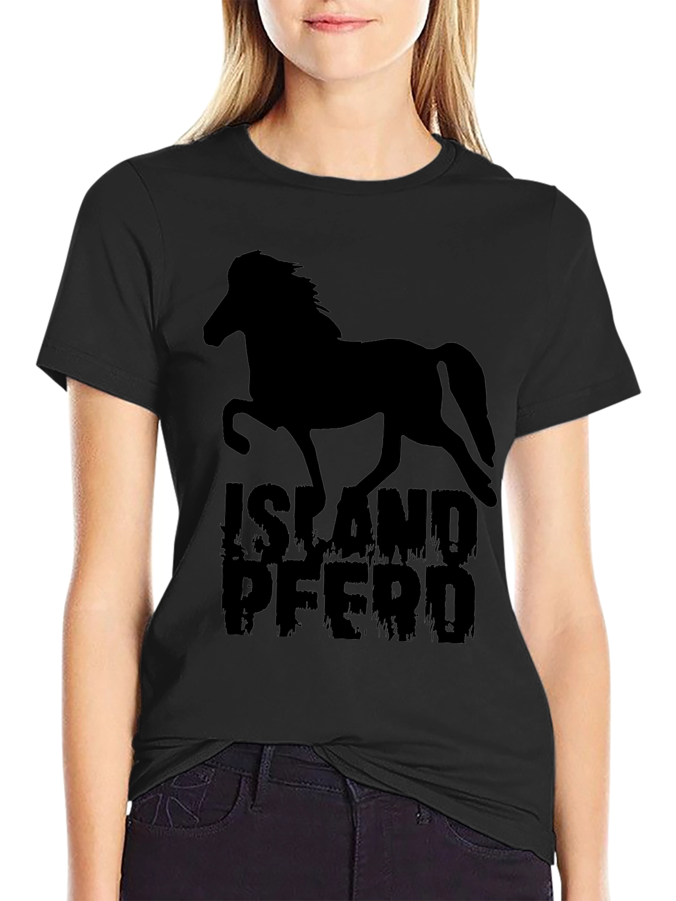 Iceland Horse T-Shirt - Island Pferd Design