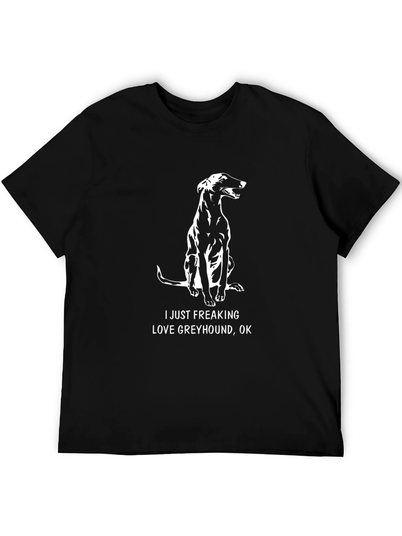 Greyhound Dog Graphic T-Shirt - Unisex